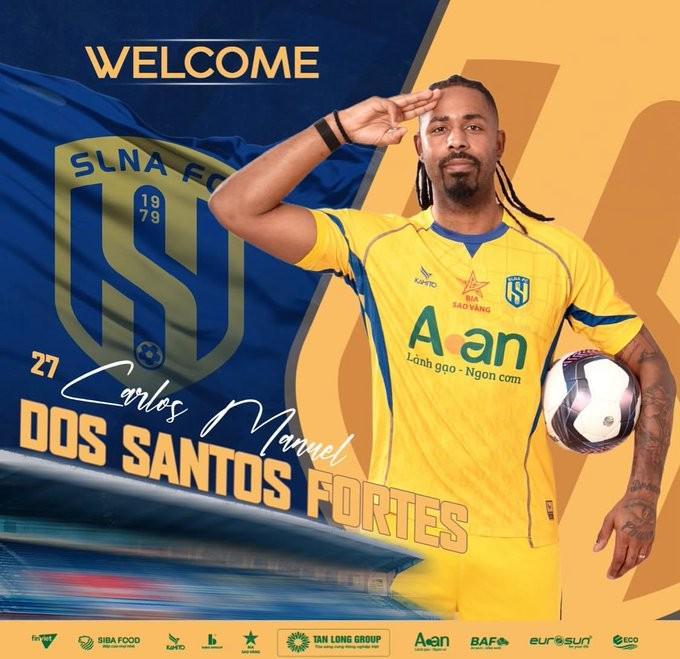 开云体育-官方：原佛山、苏州外援福尔特斯加盟越南俱乐部乂安蓝江